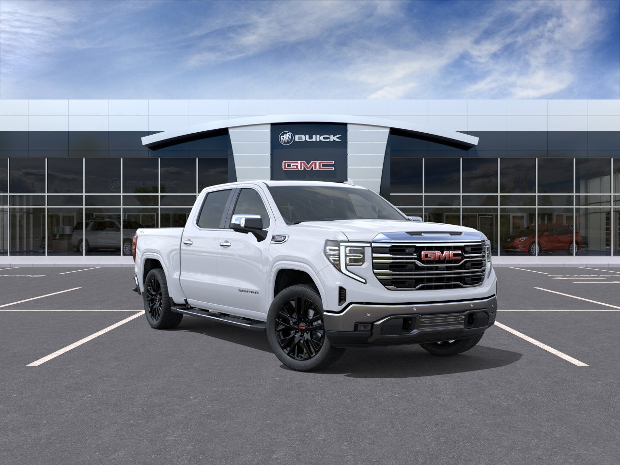 2026 GMC Sierra 1500 Blanco (Glacier White Tricoat) Camioneta Todo terreno Automática