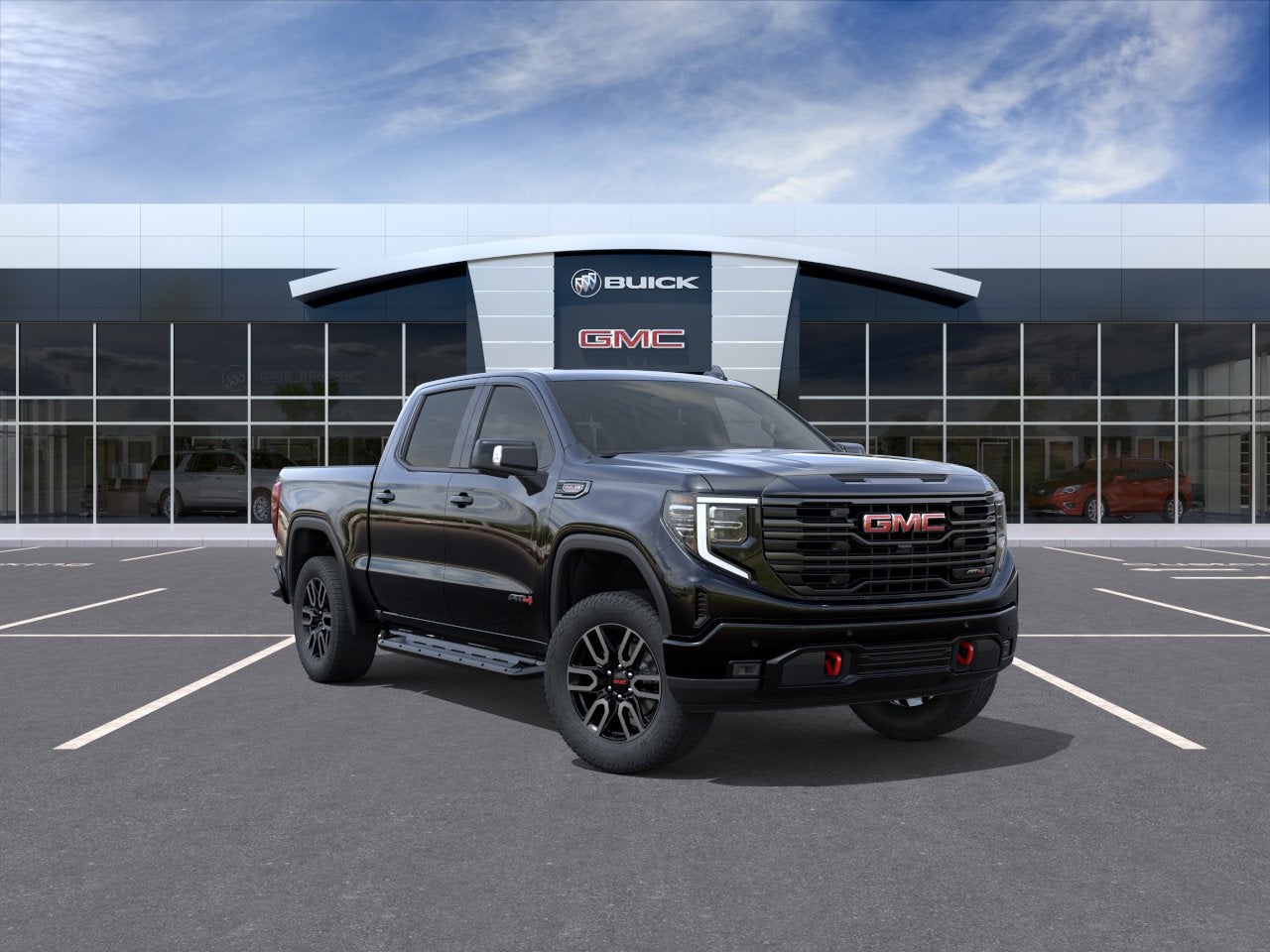 Onyx Black 2026 GMC Sierra 1500 Pickup Truck Four-Wheel Drive Automatic