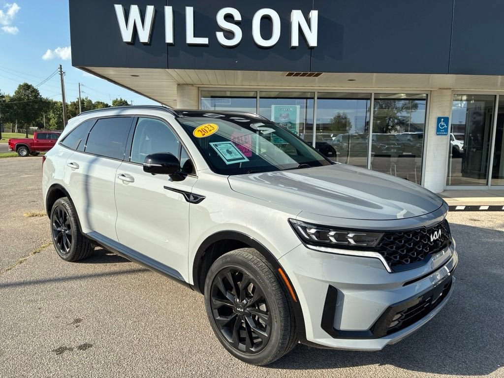 Gray 2023 Kia Sorento SUV / Crossover All-Wheel Drive 