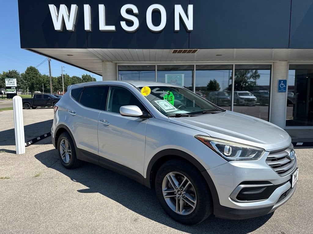 Silver 2017 Hyundai Santa Fe Sport SUV / Crossover All-Wheel Drive Automatic