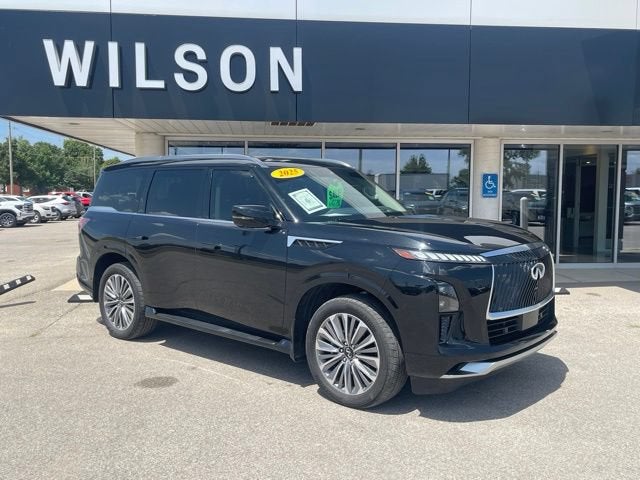 Black 2025 INFINITI QX80 SUV / Crossover All-Wheel Drive 