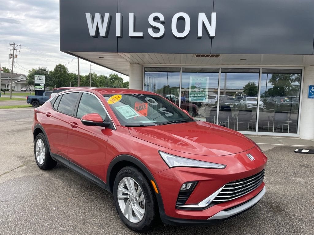 Sunrise Red Metallic 2024 Buick Envista Preferred FWD SUV / Crossover Front-Wheel Drive Automatic
