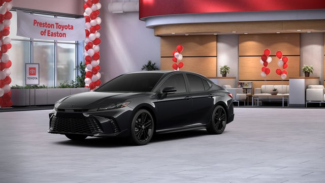 Midnight Black Metallic 2026 Toyota Camry Sedan Front-Wheel Drive Continuously Variable Transmission