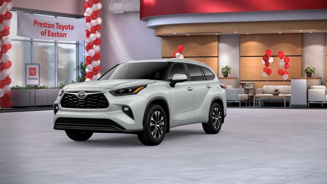 White (Wind Chill Pearl) 2026 Toyota Highlander Hybrid SUV / Crossover All-Wheel Drive Continuously Variable Transmission