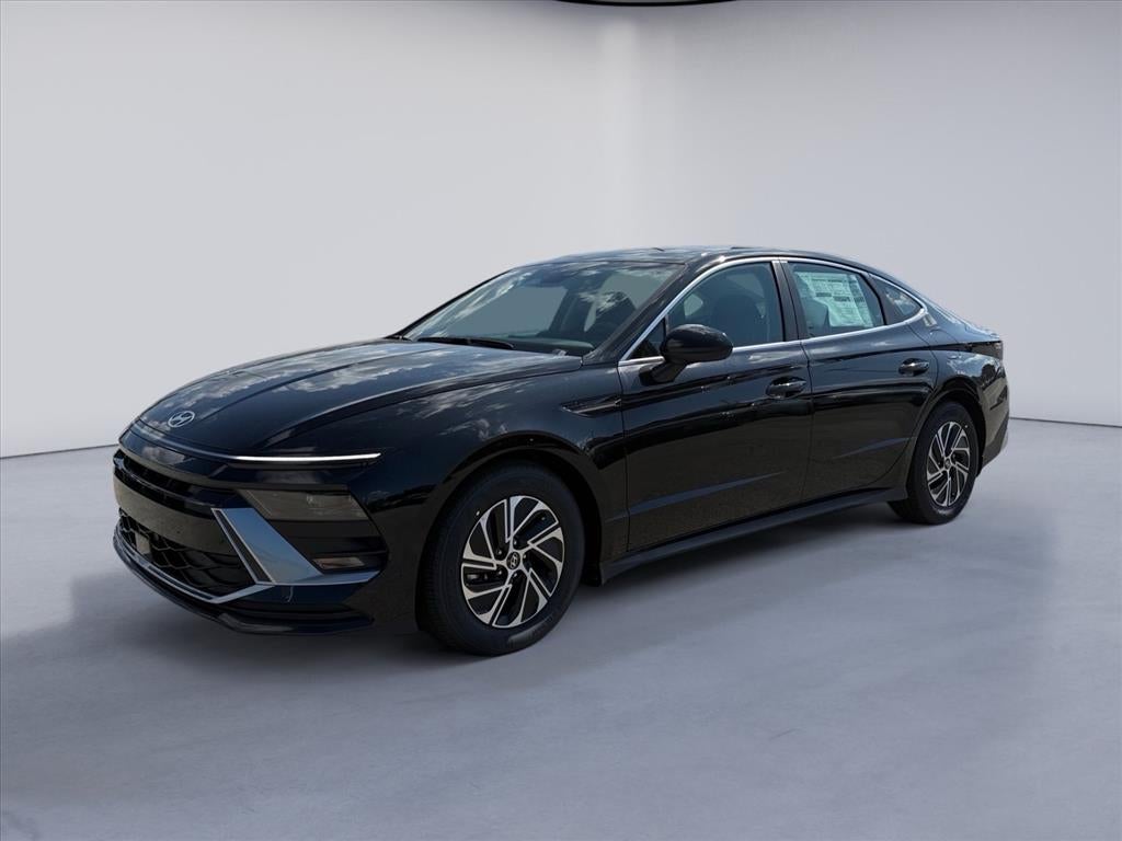 Abyss Black 2026 Hyundai Sonata Hybrid Sedan Front-Wheel Drive 6-Speed Automatic