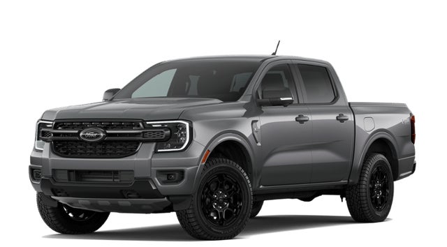Carb Gray 2026 Ford Ranger XLT SuperCrew 4WD Pickup Truck Four-Wheel Drive Automatic