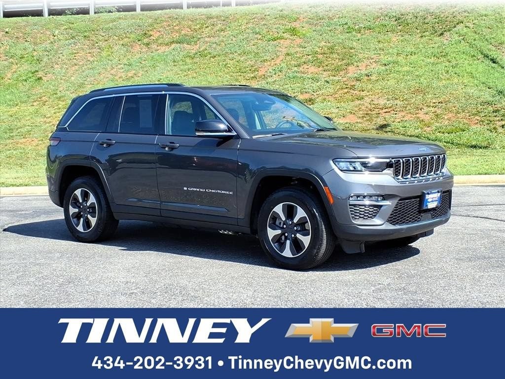 Gray 2024 Jeep Grand Cherokee 4xe SUV / Crossover Four-Wheel Drive Automatic