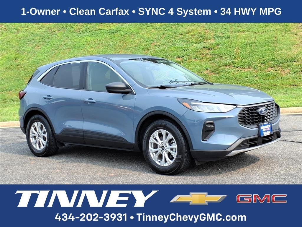 Blue 2024 Ford Escape SUV / Crossover Front-Wheel Drive Automatic