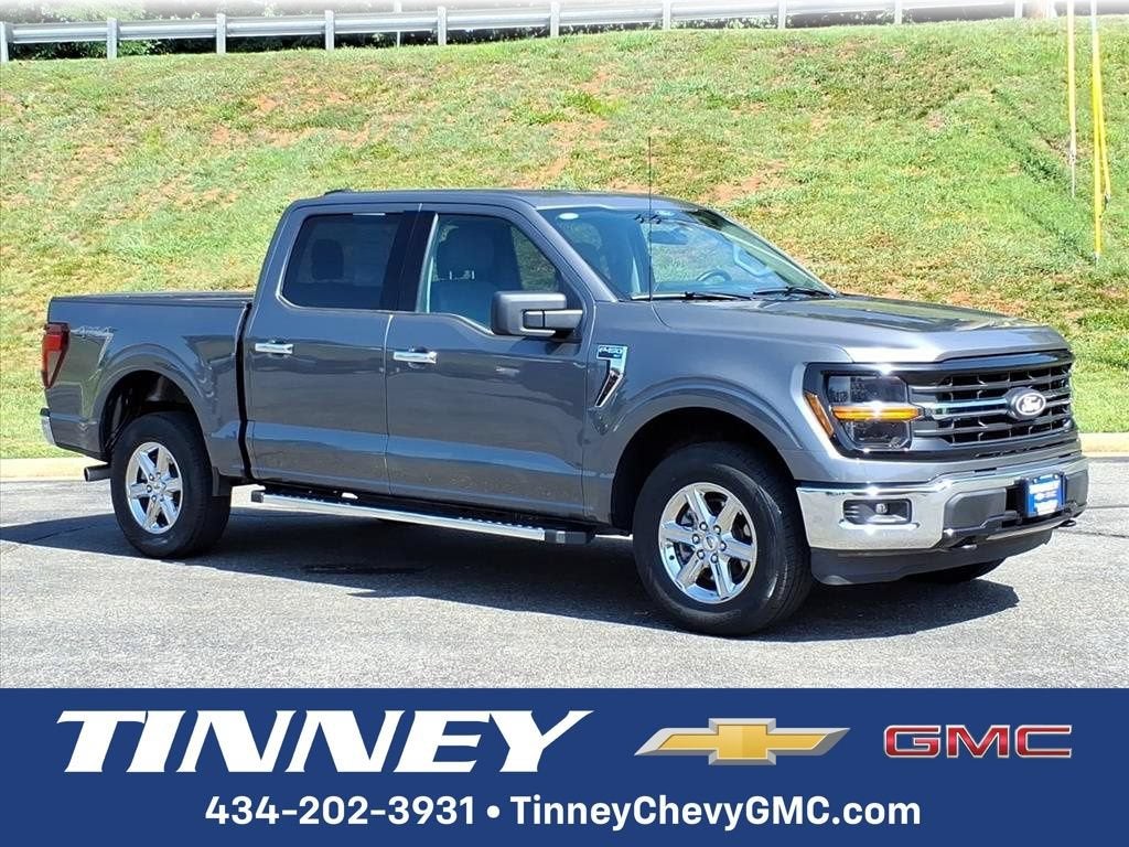 Gray 2025 Ford F-150 Pickup Truck Four-Wheel Drive Automatic