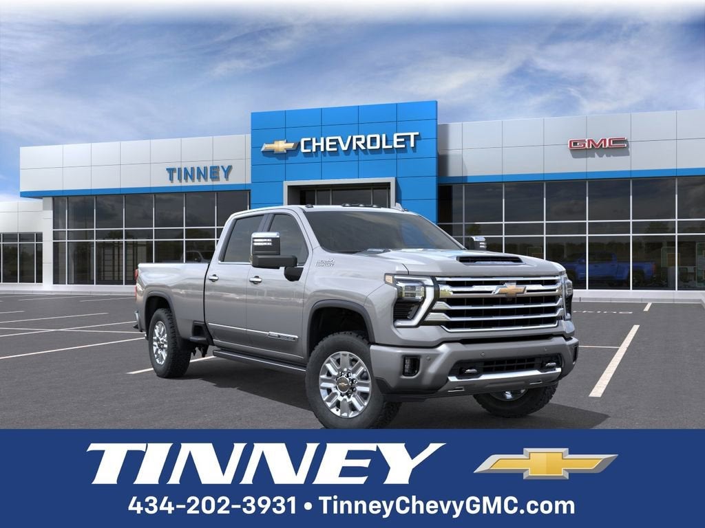 Sterling Gray Metallic 2026 Chevrolet Silverado 3500HD Pickup Truck Four-Wheel Drive Automatic