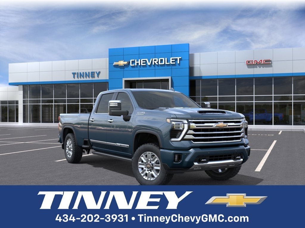 Lakeshore Blue Metallic 2026 Chevrolet Silverado 3500HD Pickup Truck Four-Wheel Drive Automatic