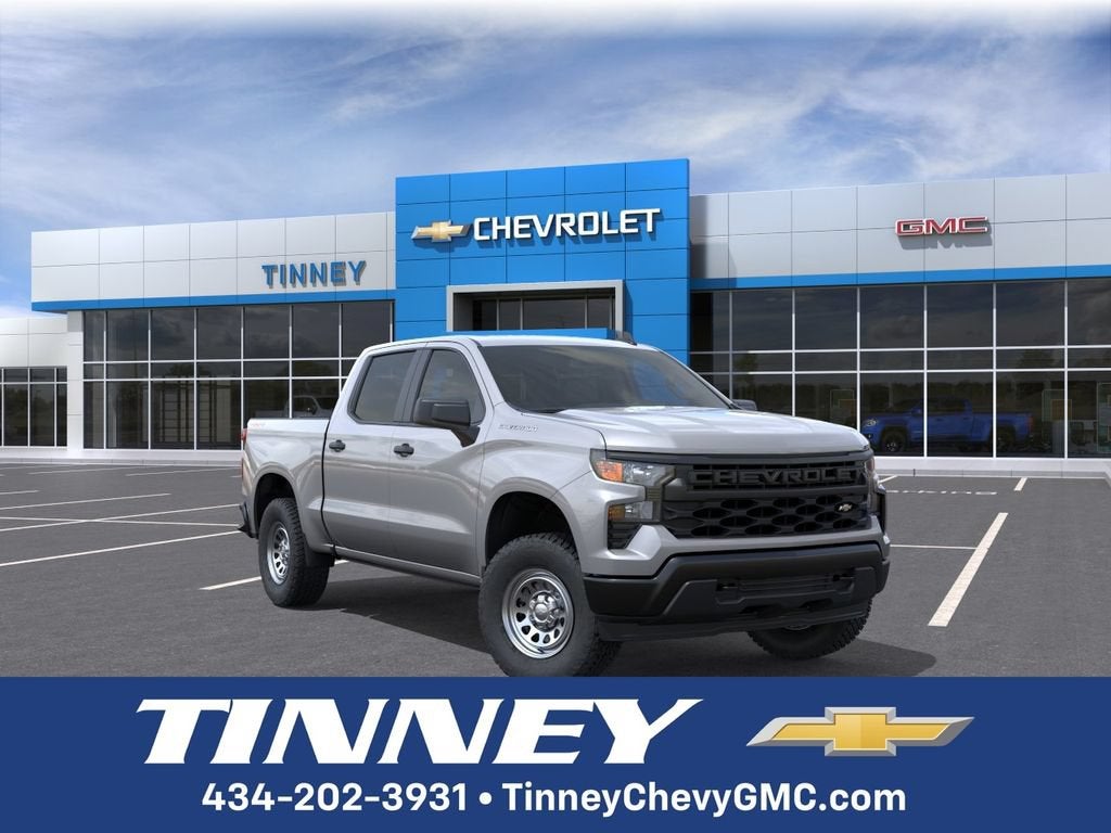 Sterling Gray Metallic 2026 Chevrolet Silverado 1500 Pickup Truck Four-Wheel Drive Automatic