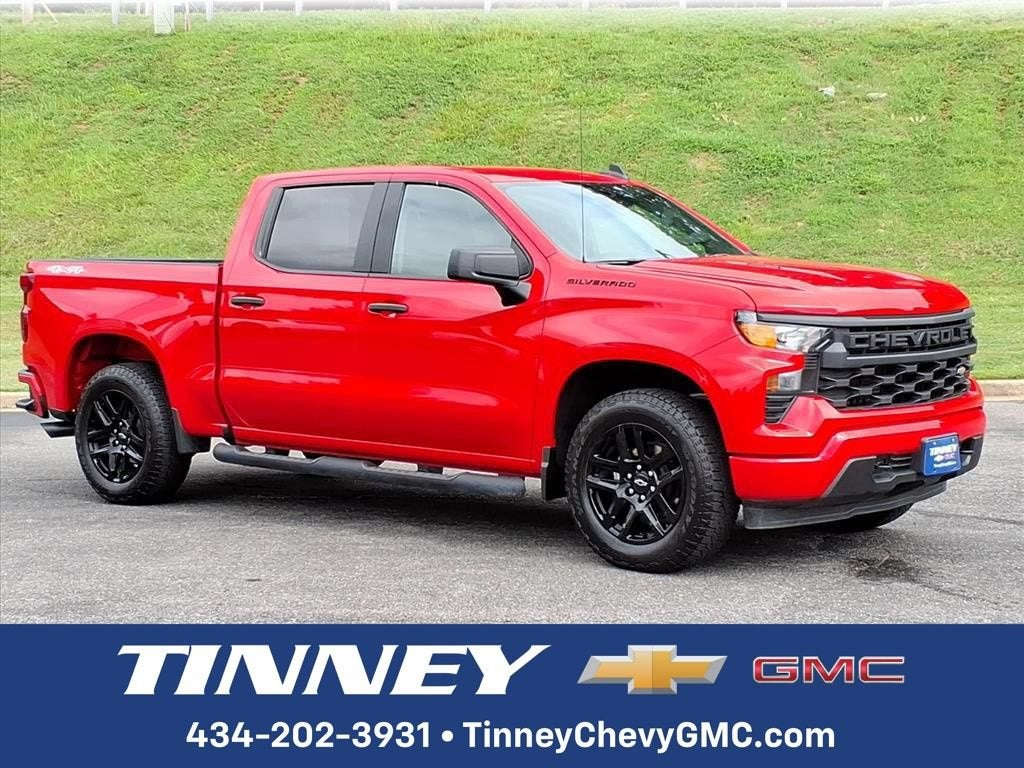 Red Hot 2026 Chevrolet Silverado 1500 Pickup Truck Four-Wheel Drive Automatic