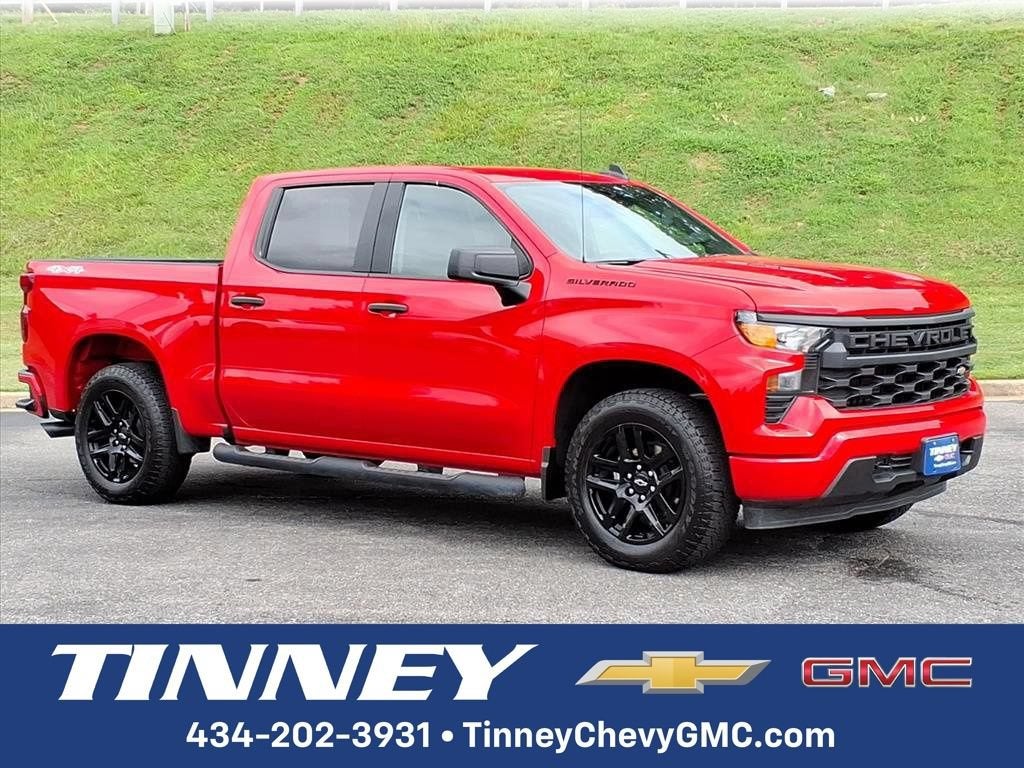 Red Hot 2026 Chevrolet Silverado 1500 Pickup Truck Four-Wheel Drive Automatic