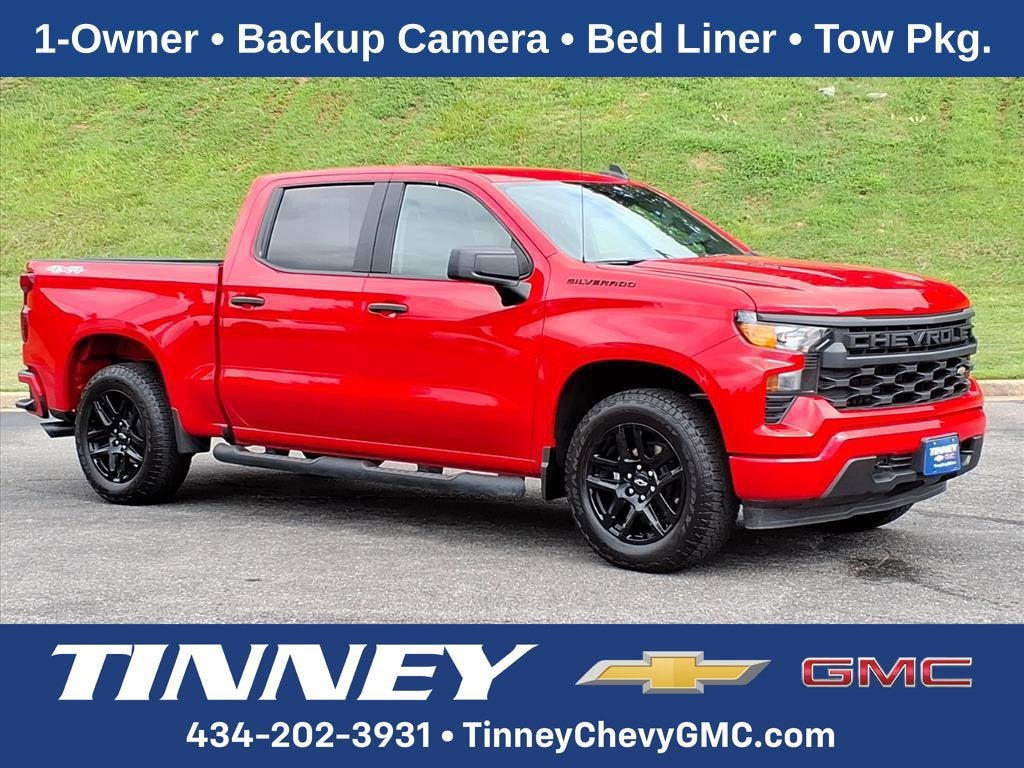 Red Hot 2026 Chevrolet Silverado 1500 Pickup Truck Four-Wheel Drive Automatic