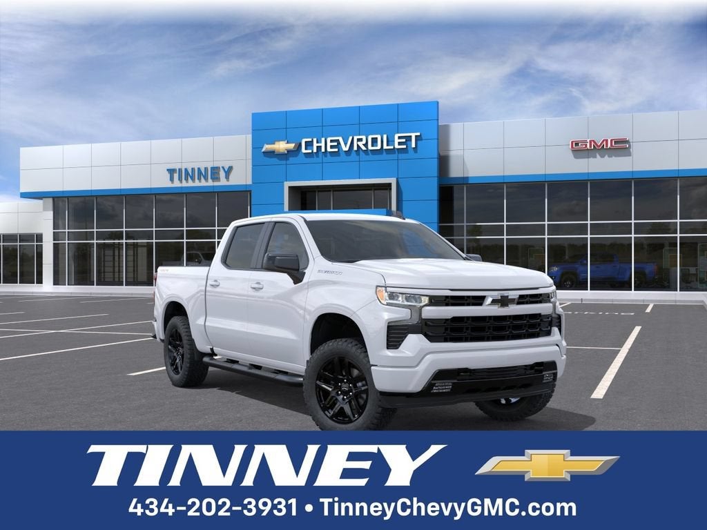 Summit White 2026 Chevrolet Silverado 1500 Pickup Truck Four-Wheel Drive Automatic