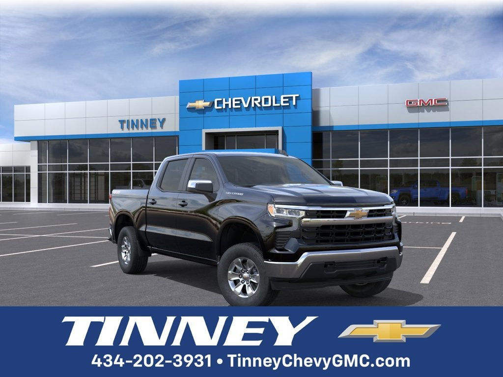 Black 2026 Chevrolet Silverado 1500 Pickup Truck Four-Wheel Drive Automatic