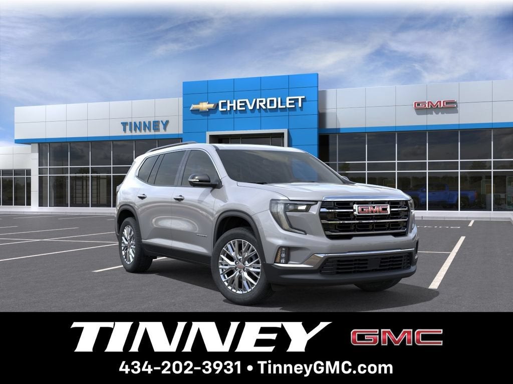 Sterling Metallic 2026 GMC Acadia SUV / Crossover Four-Wheel Drive Automatic