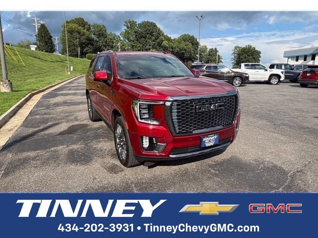 Volcanic Red Tintcoat 2024 GMC Yukon SUV / Crossover Four-Wheel Drive Automatic
