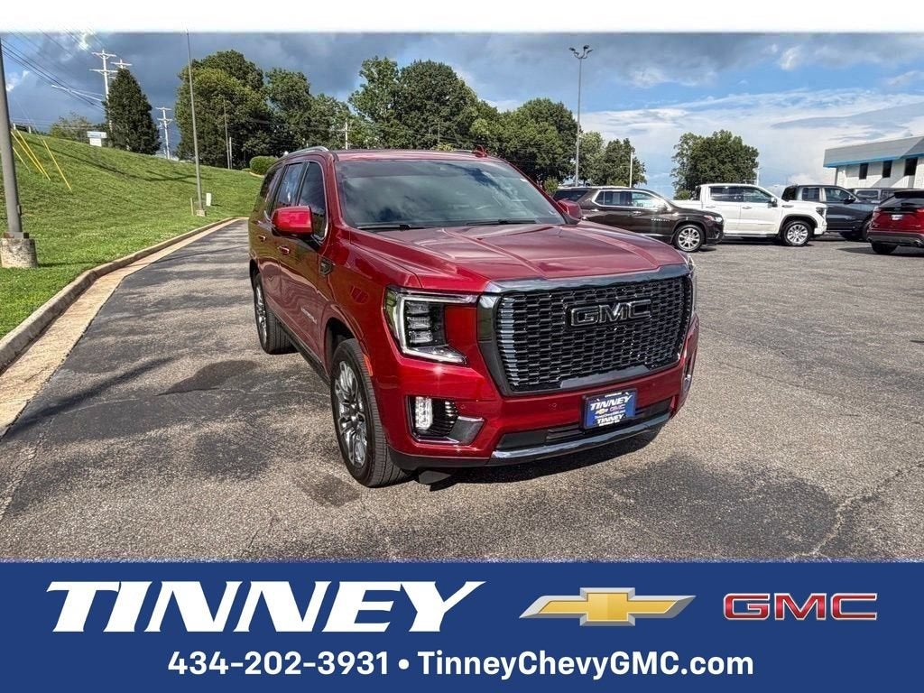 Volcanic Red Tintcoat 2024 GMC Yukon SUV / Crossover Four-Wheel Drive Automatic