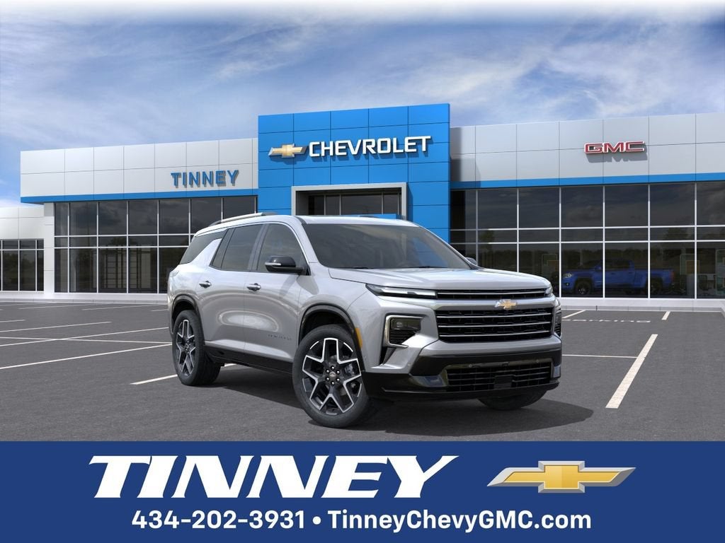 Sterling Gray Metallic 2026 Chevrolet Traverse SUV / Crossover Four-Wheel Drive Automatic