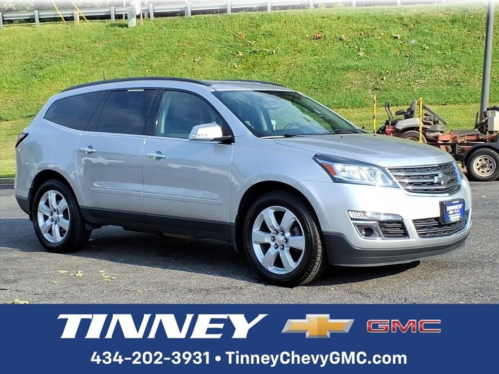 Silver Ice Metallic 2017 Chevrolet Traverse SUV / Crossover All-Wheel Drive Automatic