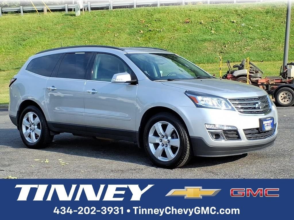 Silver Ice Metallic 2017 Chevrolet Traverse SUV / Crossover All-Wheel Drive Automatic