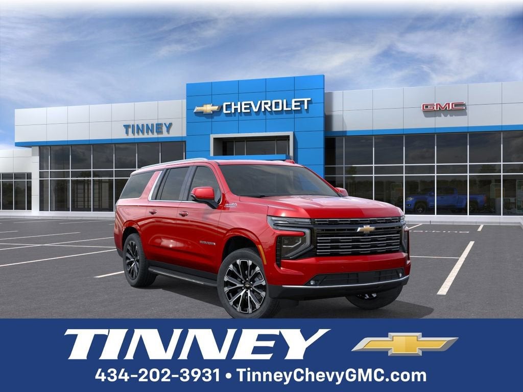Radiant Red Tintcoat 2026 Chevrolet Suburban SUV / Crossover Four-Wheel Drive Automatic