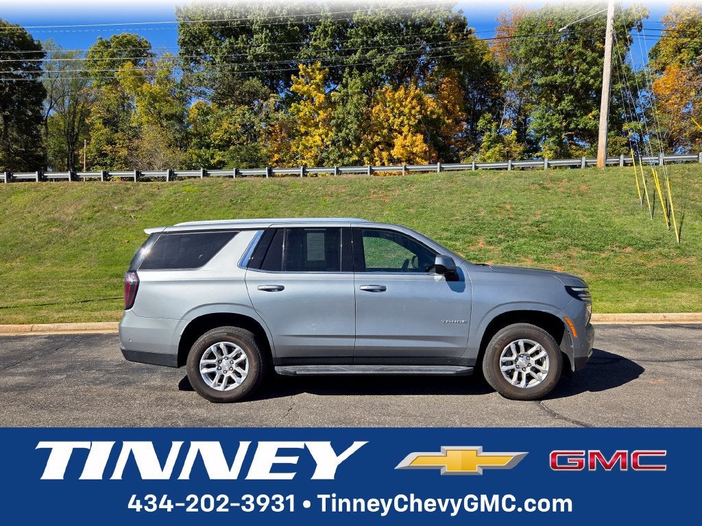 Sterling Gray Metallic 2025 Chevrolet Tahoe SUV / Crossover Four-Wheel Drive Automatic