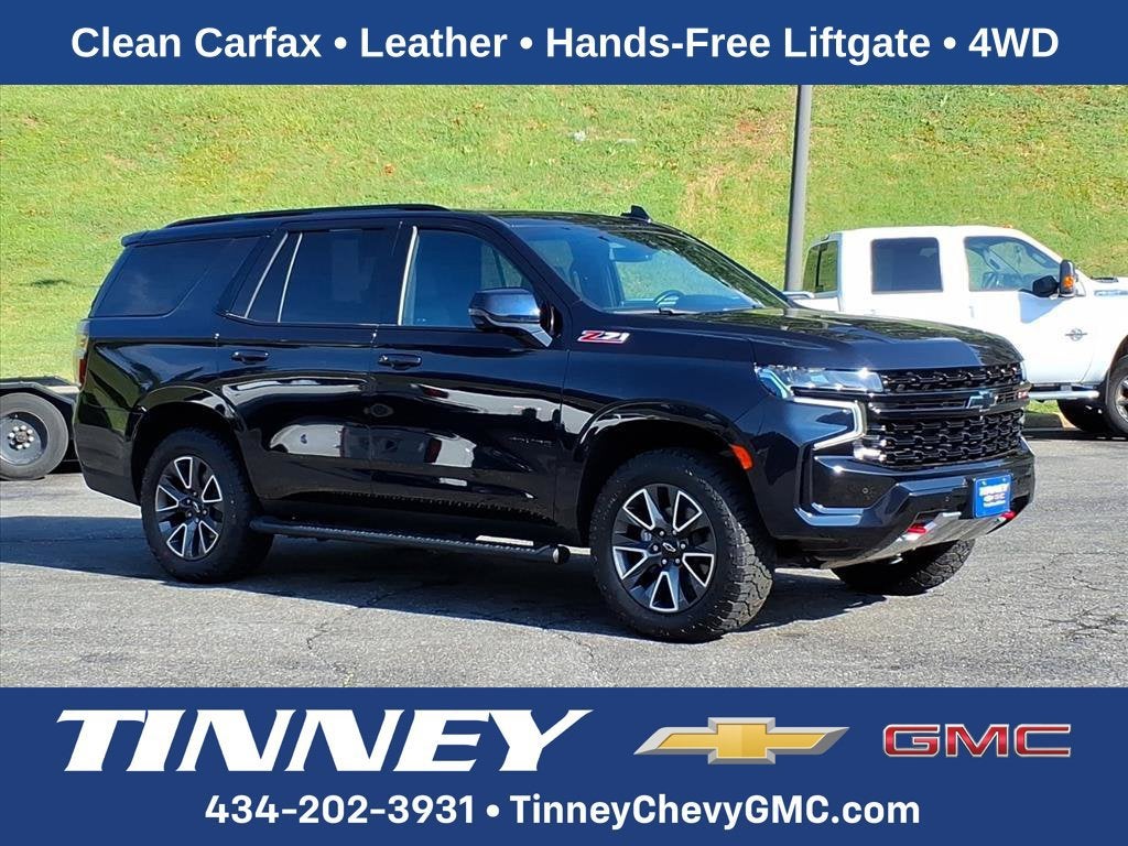 Midnight Blue Metallic 2023 Chevrolet Tahoe SUV / Crossover Four-Wheel Drive Automatic