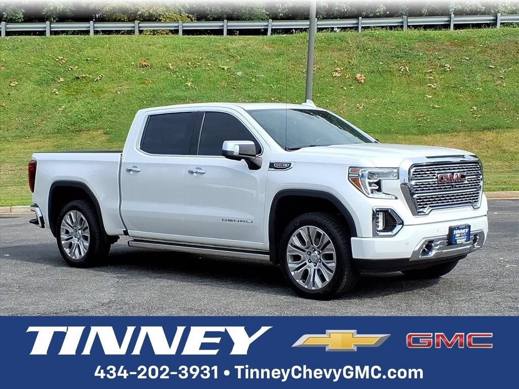 White Frost Tricoat 2021 GMC Sierra 1500 Pickup Truck Four-Wheel Drive Automatic