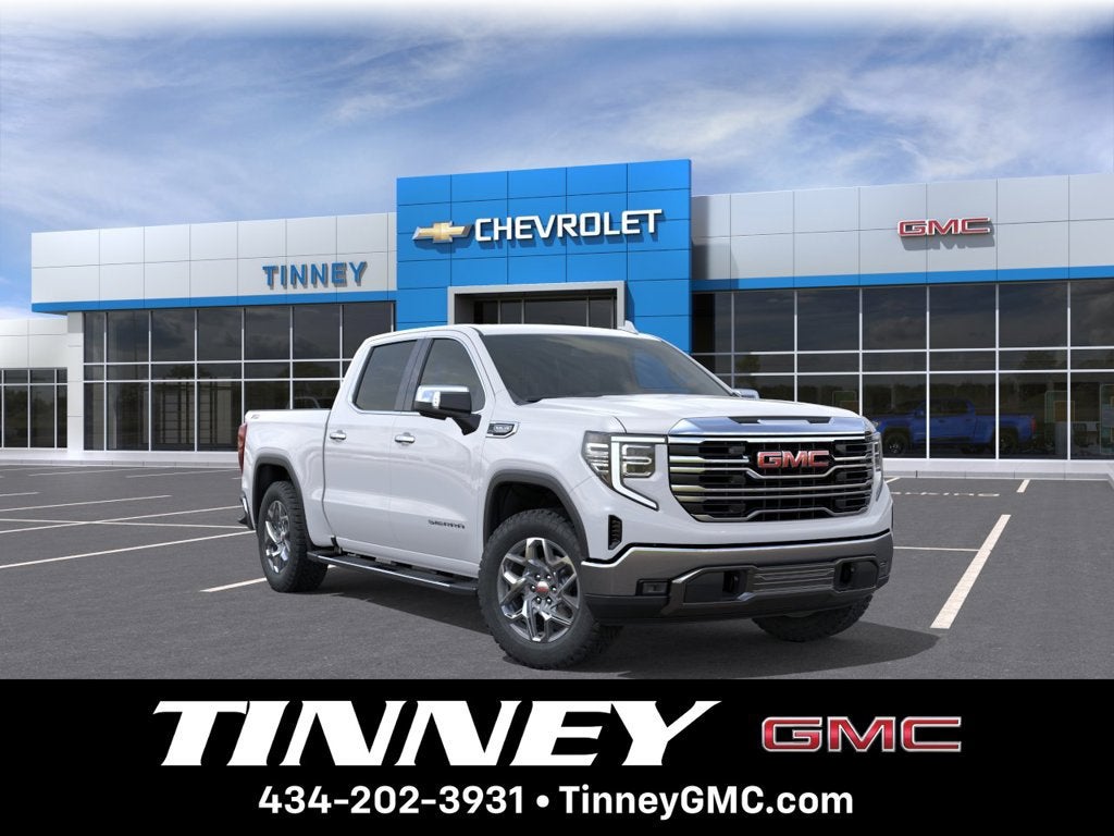 Summit White 2026 GMC Sierra 1500 Pickup Truck Four-Wheel Drive Automatic