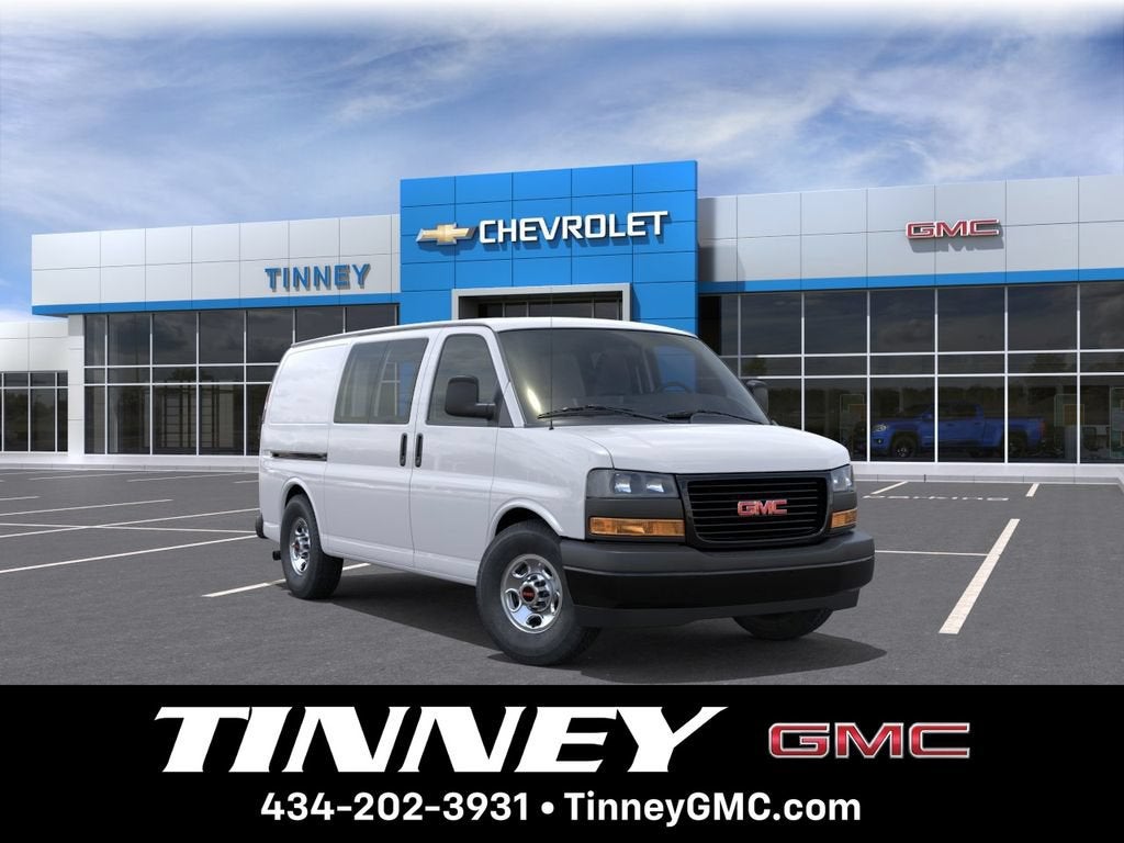 Summit White 2026 GMC Savana Cargo Van Rear-Wheel Drive Automatic