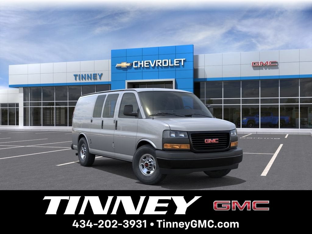 Quicksilver Metallic 2026 GMC Savana Cargo Van Rear-Wheel Drive Automatic