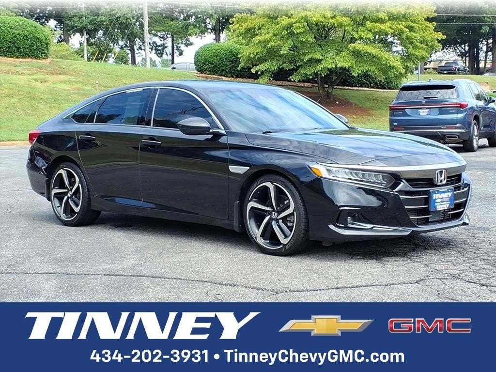  2022 Honda Accord Sedan Front-Wheel Drive Continuously Variable Transmission