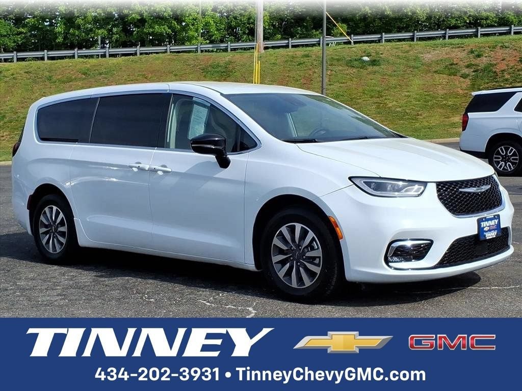 2024 Chrysler Pacifica Hybrid Blanco Minivan Tracción delantera Transmisión variable continua