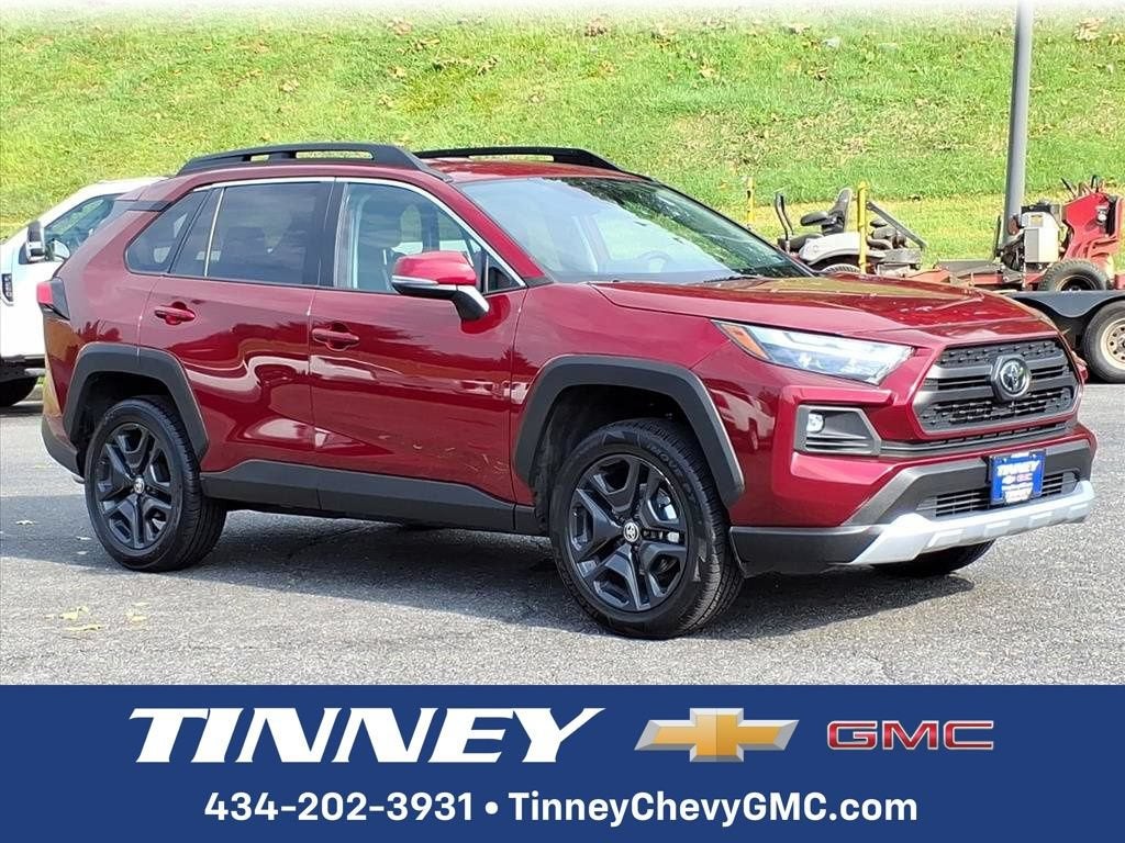 Red 2024 Toyota RAV4 SUV / Crossover All-Wheel Drive Automatic