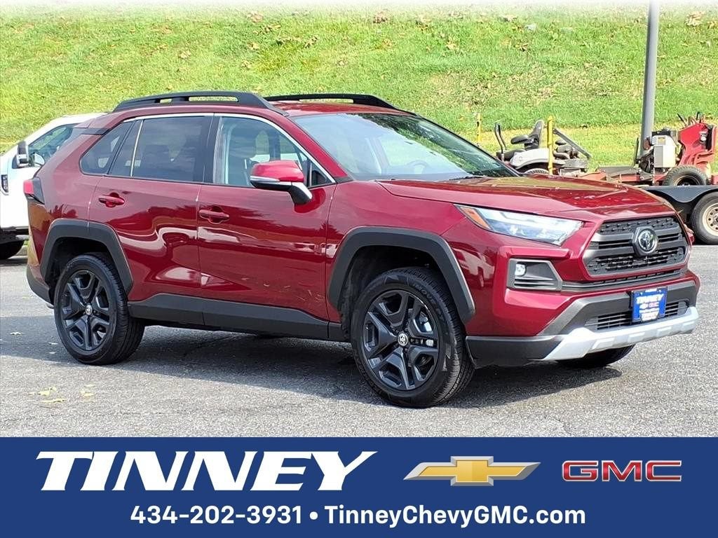 Red 2024 Toyota RAV4 SUV / Crossover All-Wheel Drive Automatic