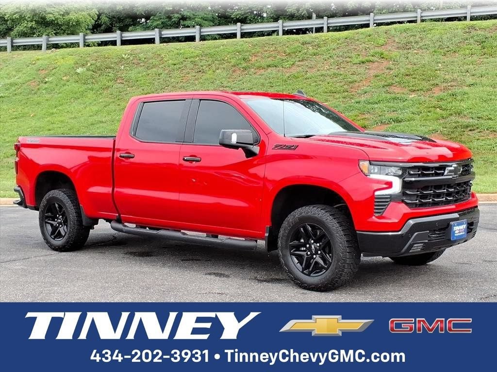 Red Hot 2024 Chevrolet Silverado 1500 Pickup Truck Four-Wheel Drive Automatic