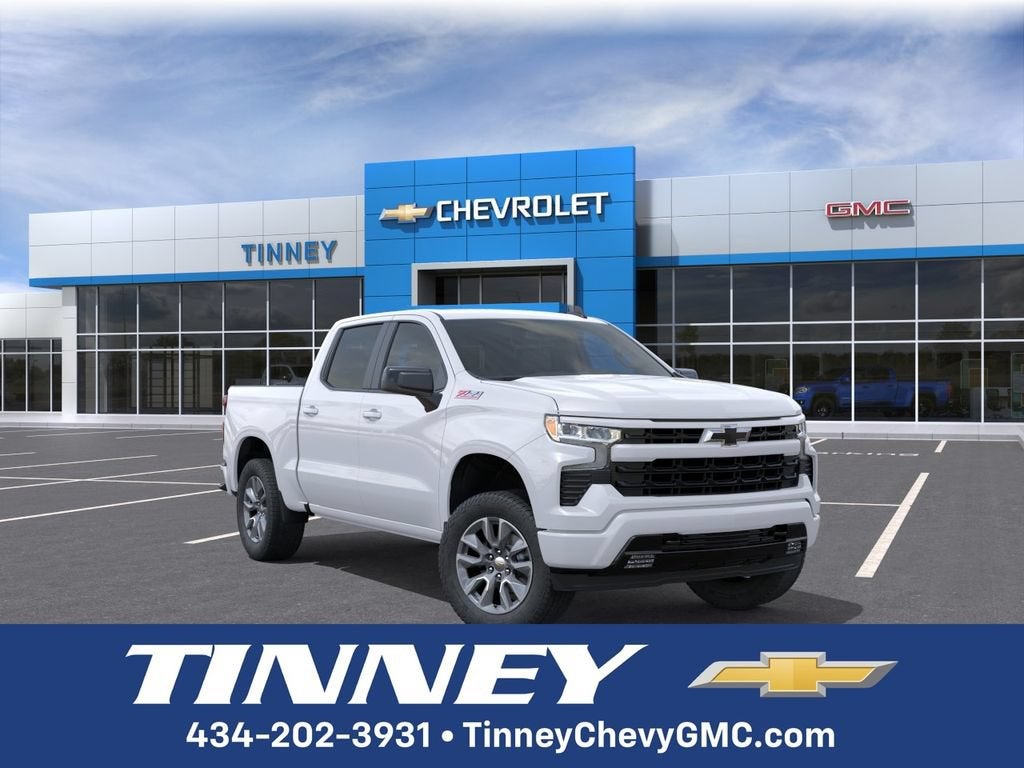 Summit White 2026 Chevrolet Silverado 1500 Pickup Truck Four-Wheel Drive Automatic