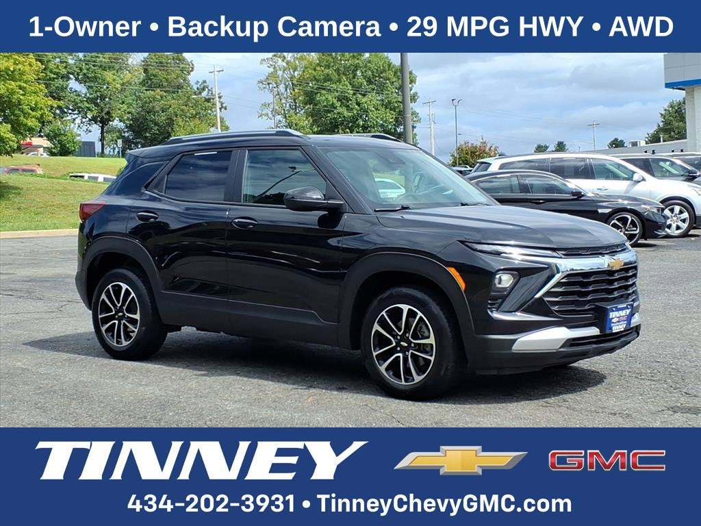 Mosaic Black Metallic 2025 Chevrolet Trailblazer SUV / Crossover Four-Wheel Drive Automatic