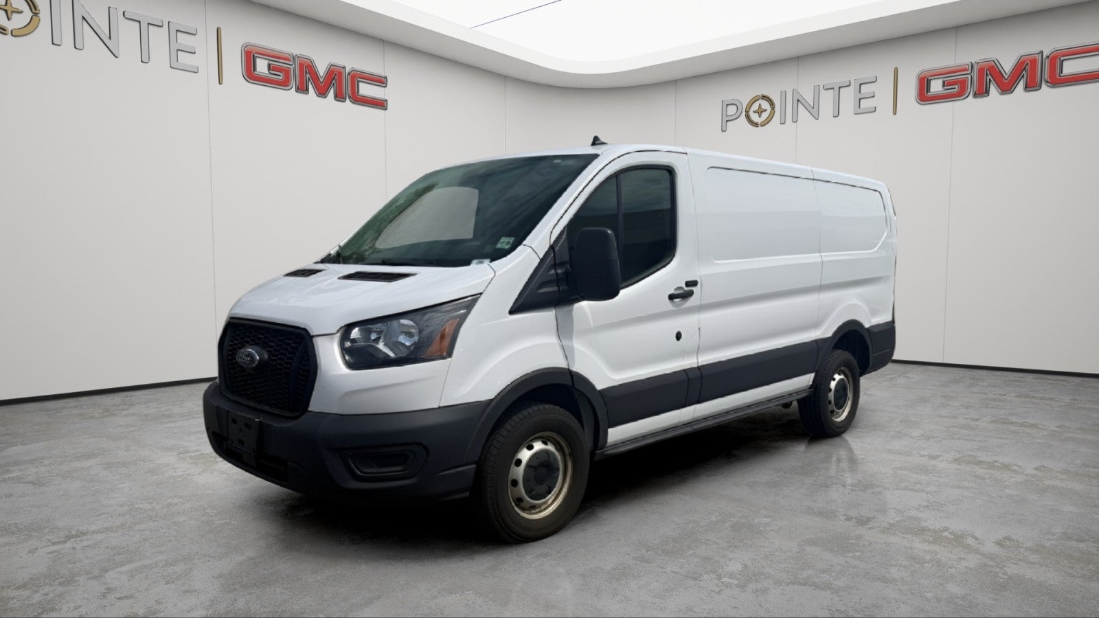White 2023 Ford Transit Cargo Van Rear-Wheel Drive Automatic