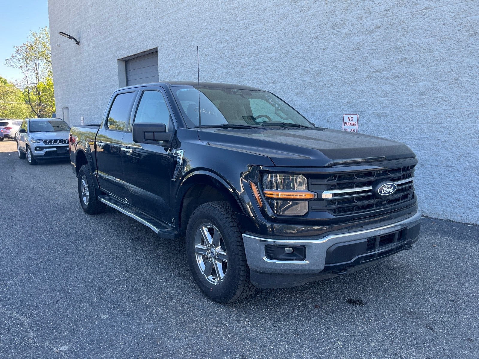 Black 2025 Ford F-150 Pickup Truck Four-Wheel Drive Automatic