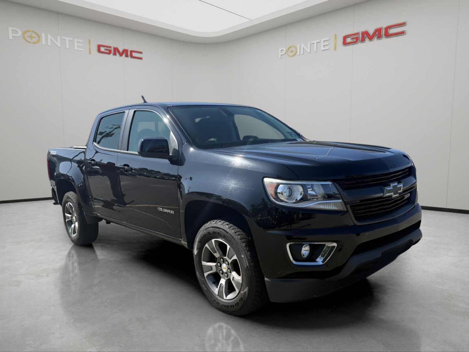 Black 2020 Chevrolet Colorado Pickup Truck Four-Wheel Drive Automatic