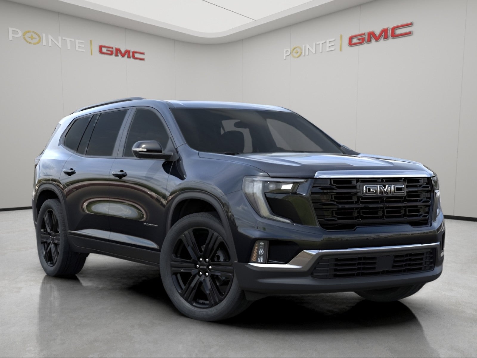 Black (Ebony Twilight Metallic) 2026 GMC Acadia SUV / Crossover Four-Wheel Drive Automatic