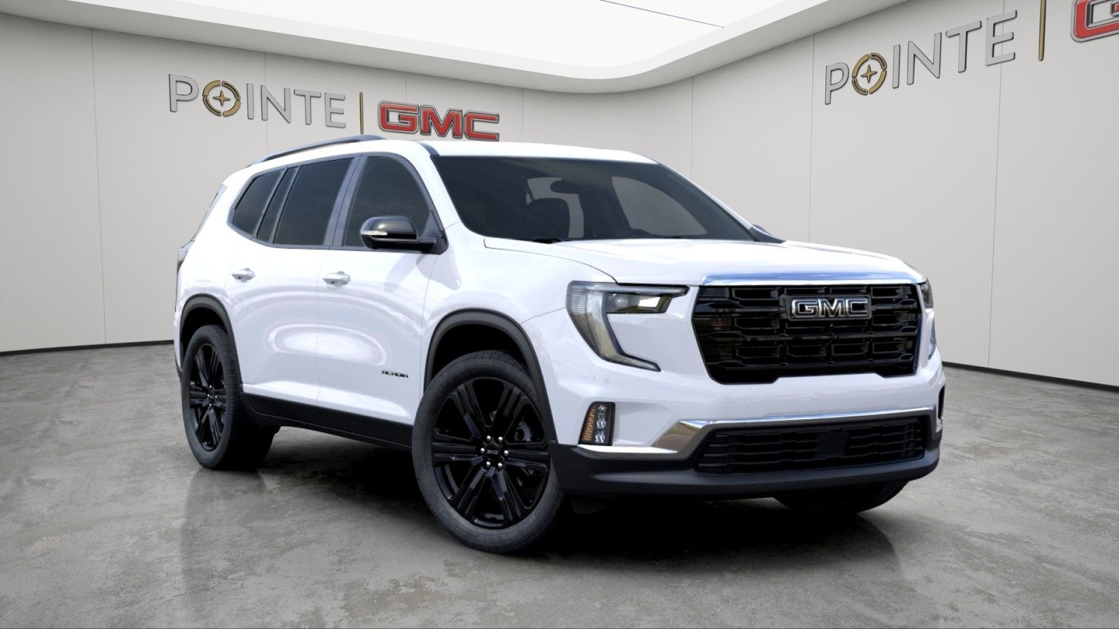 Summit White 2026 GMC Acadia SUV / Crossover Four-Wheel Drive Automatic