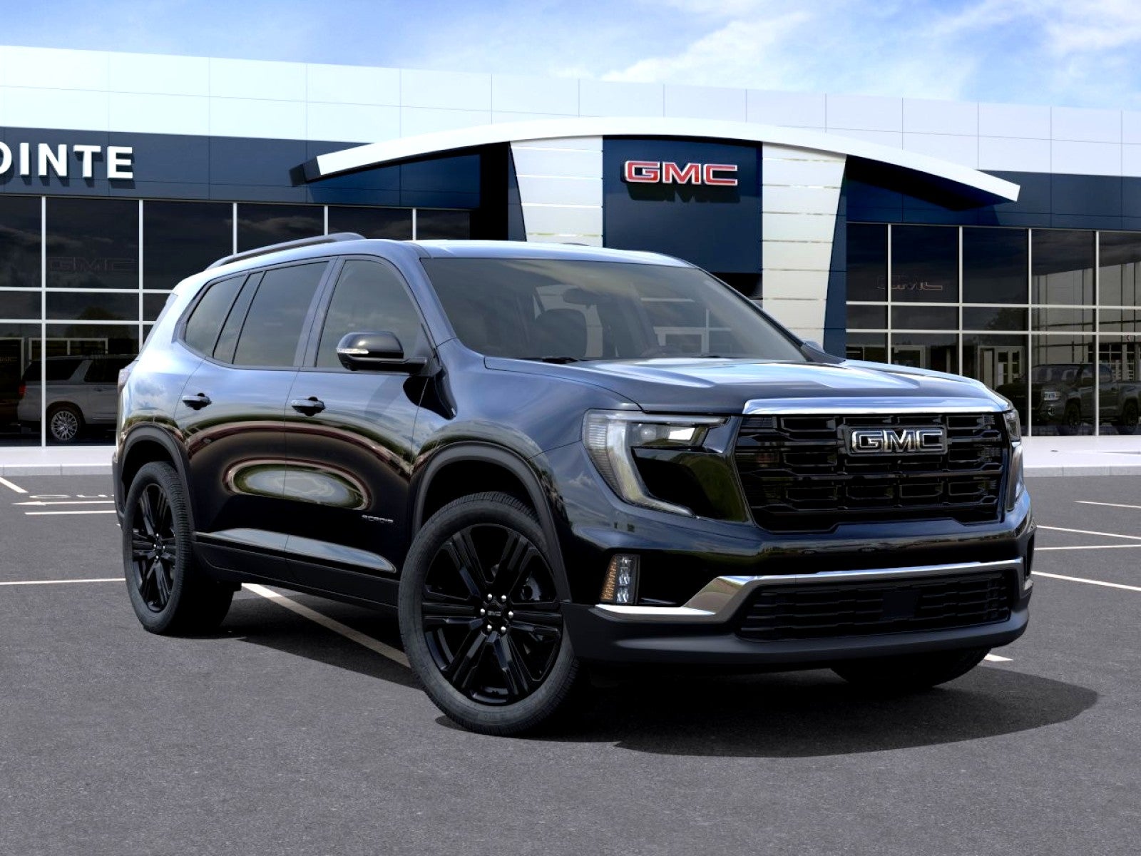 Black (Ebony Twilight Metallic) 2026 GMC Acadia SUV / Crossover Four-Wheel Drive Automatic