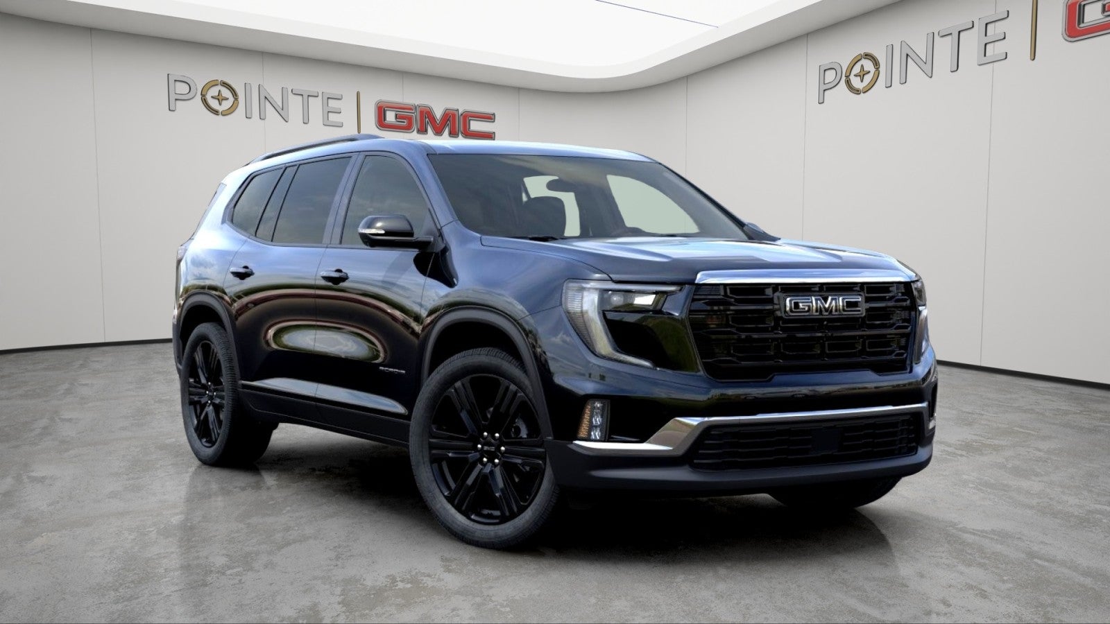 Black (Ebony Twilight Metallic) 2026 GMC Acadia SUV / Crossover Four-Wheel Drive Automatic