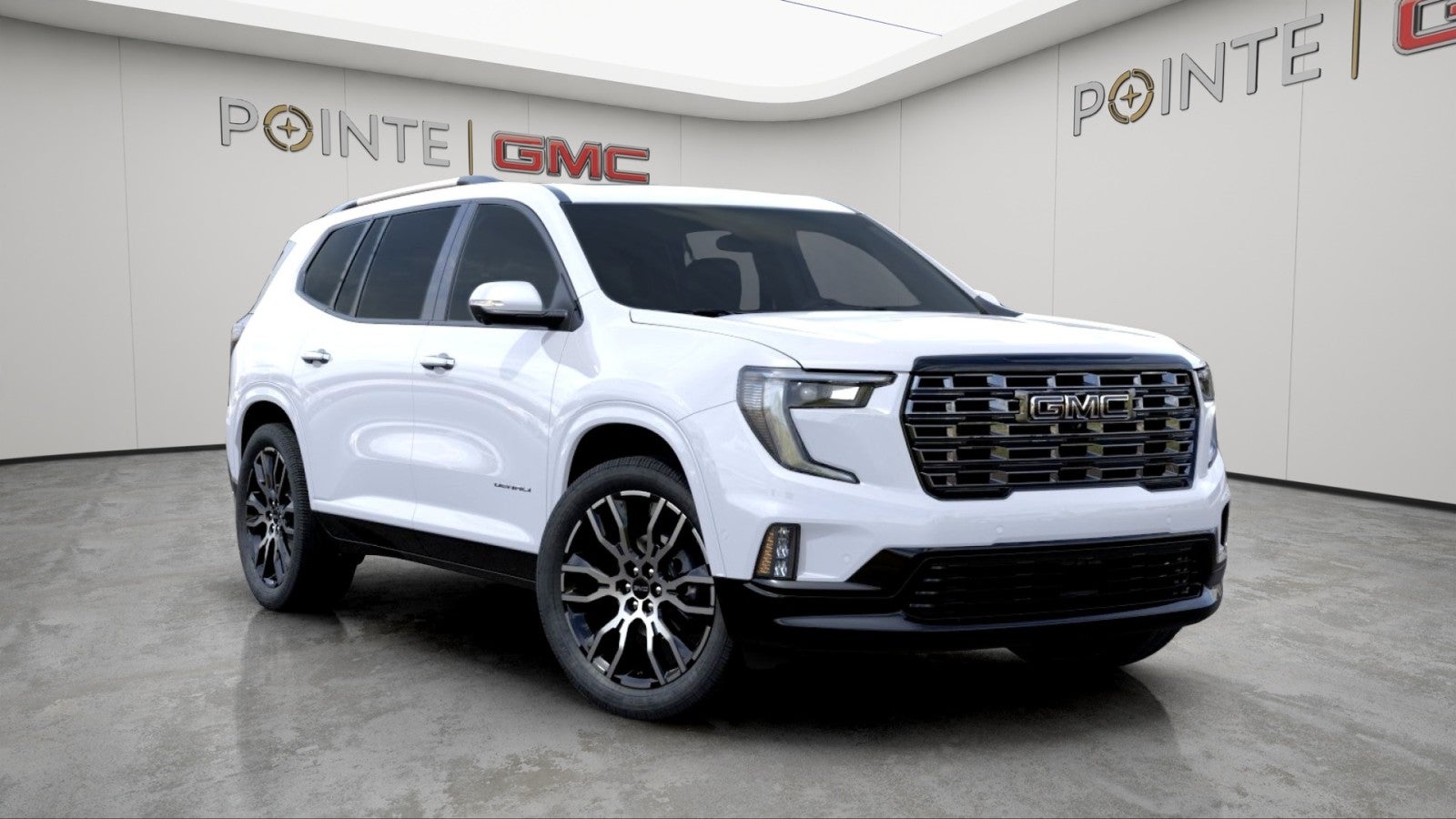 Glacier White Tricoat 2026 GMC Acadia SUV / Crossover Four-Wheel Drive Automatic