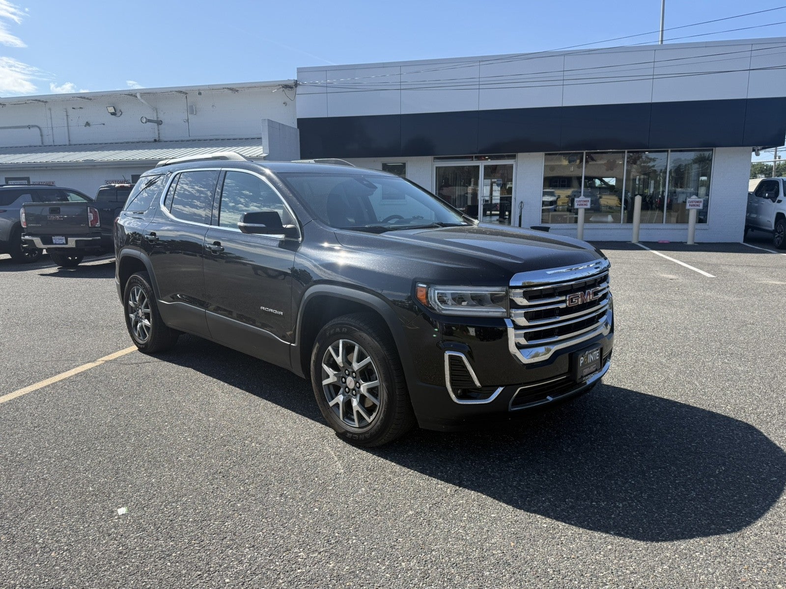 Black (Ebony Twilight Metallic) 2023 GMC Acadia SUV / Crossover Four-Wheel Drive Automatic